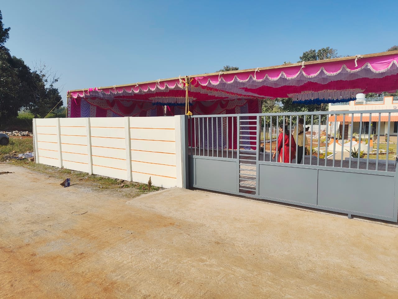 Event Ready Entrance with Secure Gated Access